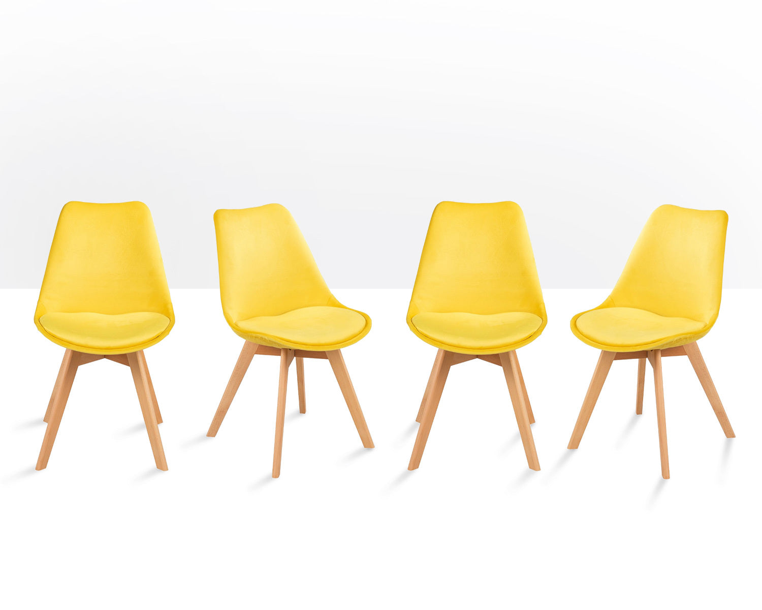 Yellow tulip chair sale