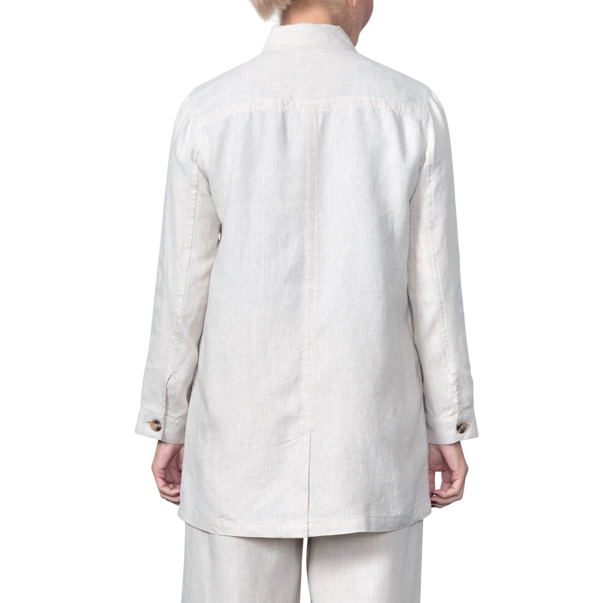 East linen fashion jacket